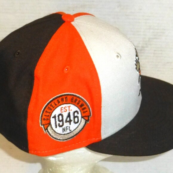 New Era 59Fifty Cleveland Browns "Brownie The Elf" Fitted Hat Size: 7 3/8 READ - Picture 5 of 9
